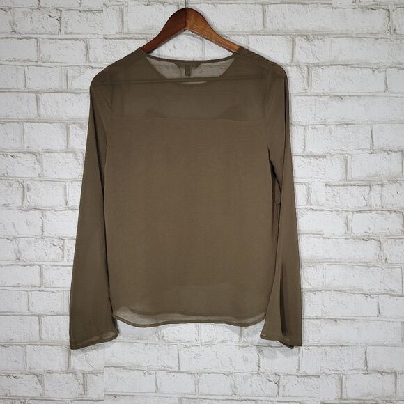 Express long sleeve polyester blouse - Picture 8 of 12